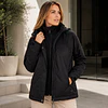 Parka 3 en 1 Mujer Northland Exo Meribel Combi Black 02-022627 | Impermeable 8.000 mm + Polerón Micropolar Desmontable