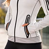 Polerón Deportivo Mujer Northland Fieldsensor Chalk 02-0418511 | Gestión de Humedad, Abrigo Ligero y Secado Rápido