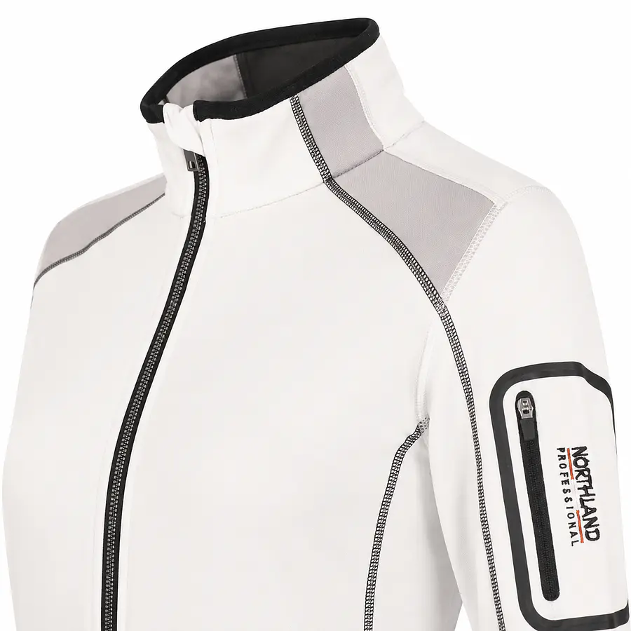 Polerón Deportivo Mujer Northland Fieldsensor Chalk 02-0418511 | Gestión de Humedad, Abrigo Ligero y Secado Rápido