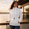 Chaqueta Mujer Northland Nicky LS White 02-0517016 | Ultraliviana, Entallada y con Cinturón