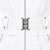 Chaqueta Mujer Northland Nicky LS White 02-0517016 | Ultraliviana, Entallada y con Cinturón