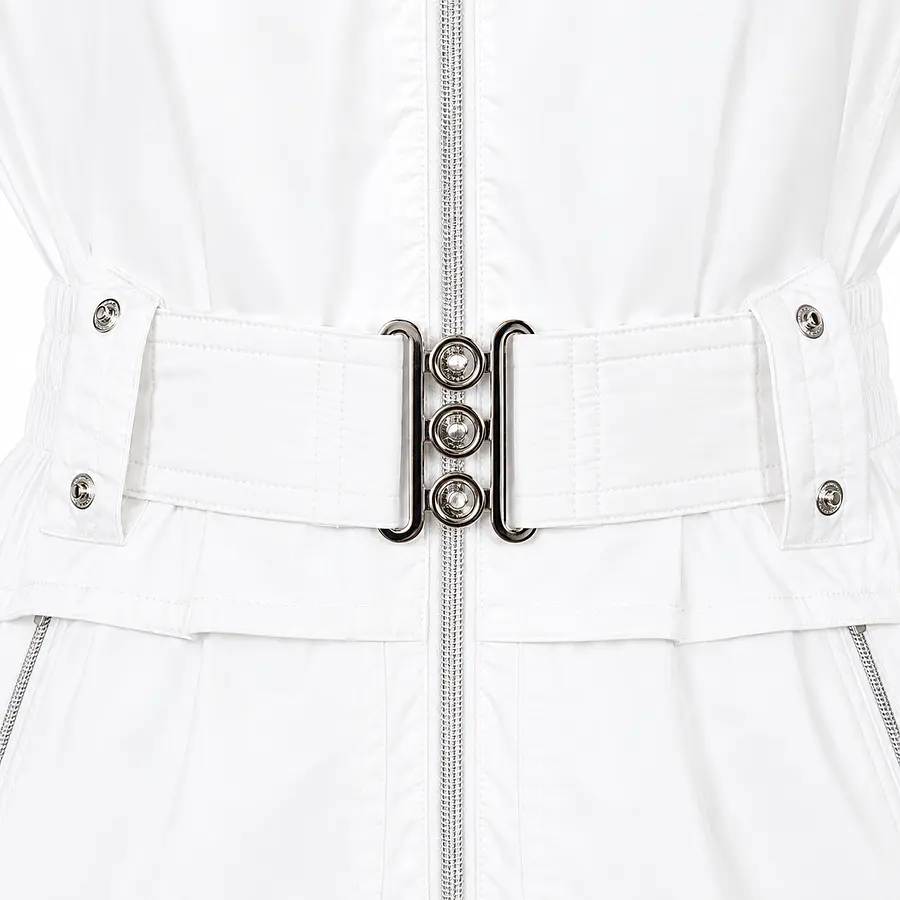 Chaqueta Mujer Northland Nicky LS White 02-0517016 | Ultraliviana, Entallada y con Cinturón