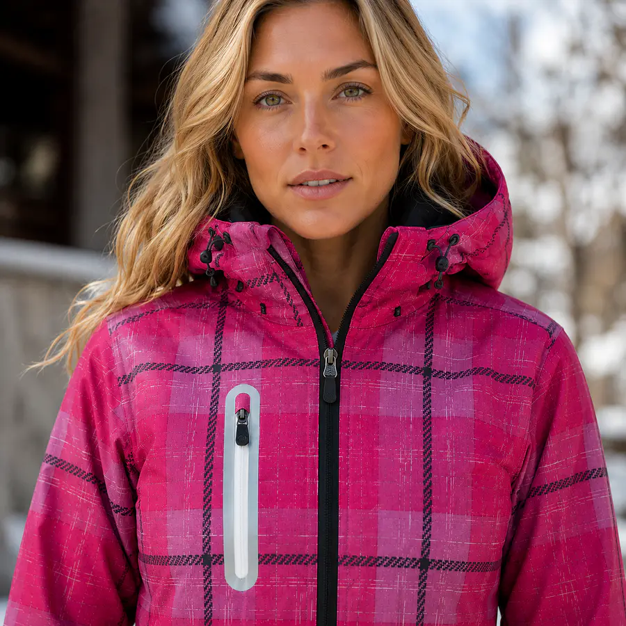 Parka Ski Mujer Northland Freski Printed Fucsia 02-0481275