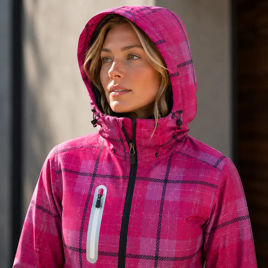 Parka Ski Mujer Northland Freski Printed Fucsia 02-0481275