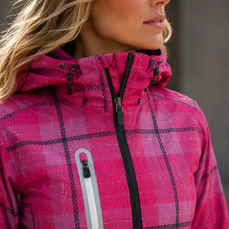 Parka Ski Mujer Northland Freski Printed Fucsia 02-0481275