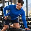 Primera Capa Hombre Under Armour ColdGear Infrared Grid 1387387-464 | Compresión Térmica con Capucha