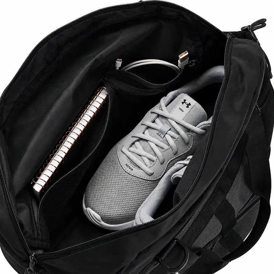 Bolso Deportivo Mujer Under Armour Project Rock 44L Negro 1362259-001 | Gym y Training