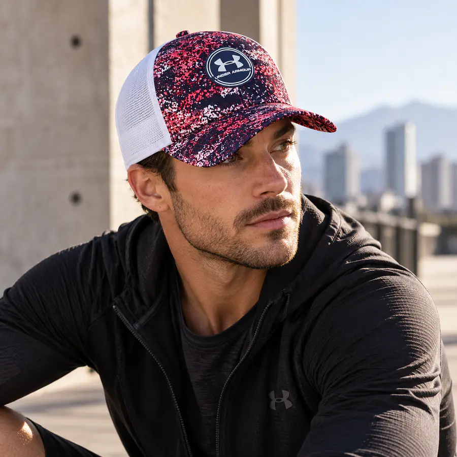 Jockey Hombre Under Armour Iso-Chill Driver Mesh Estampado 1369804-411