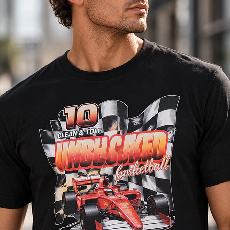 Polera Hombre Under Armour Hoops Finish Line Negra 1361947-001