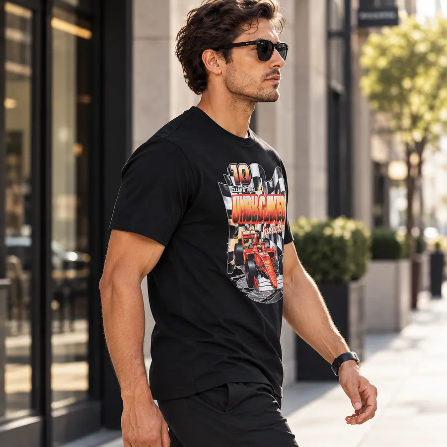 Polera Hombre Under Armour Hoops Finish Line Negra 1361947-001