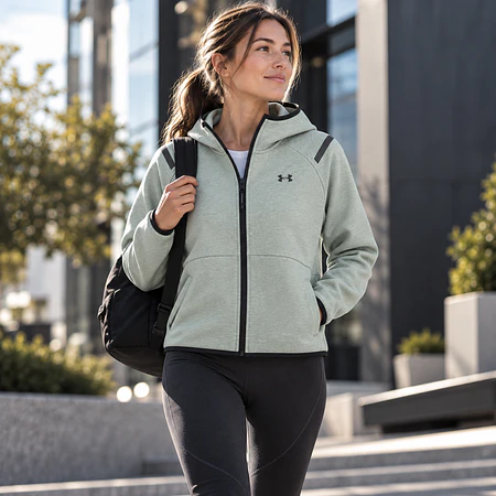 Chaqueta Mujer Under Armour Unstoppable Fleece 1379842-348
