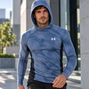 Primera Capa Hombre Under Armour ColdGear Infrared Grid 1387387-044 | Compresión Térmica con Capucha