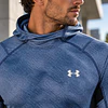 Primera Capa Hombre Under Armour ColdGear Infrared Grid 1387387-044 | Compresión Térmica con Capucha