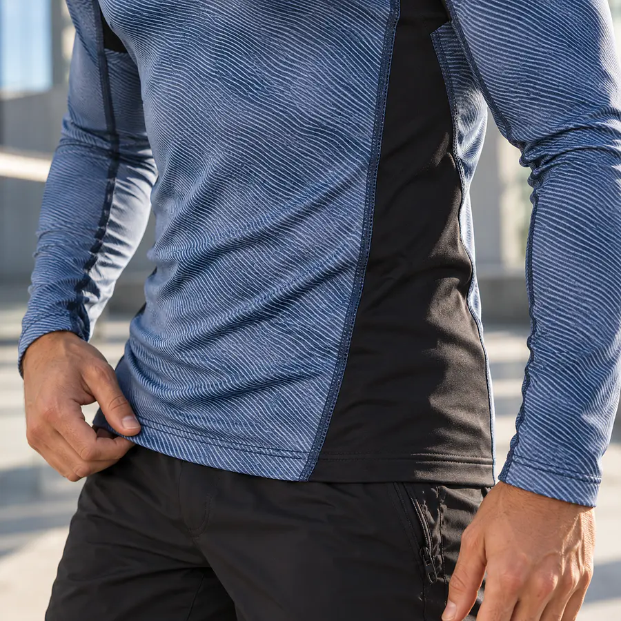 Primera Capa Hombre Under Armour ColdGear Infrared Grid 1387387-044 | Compresión Térmica con Capucha