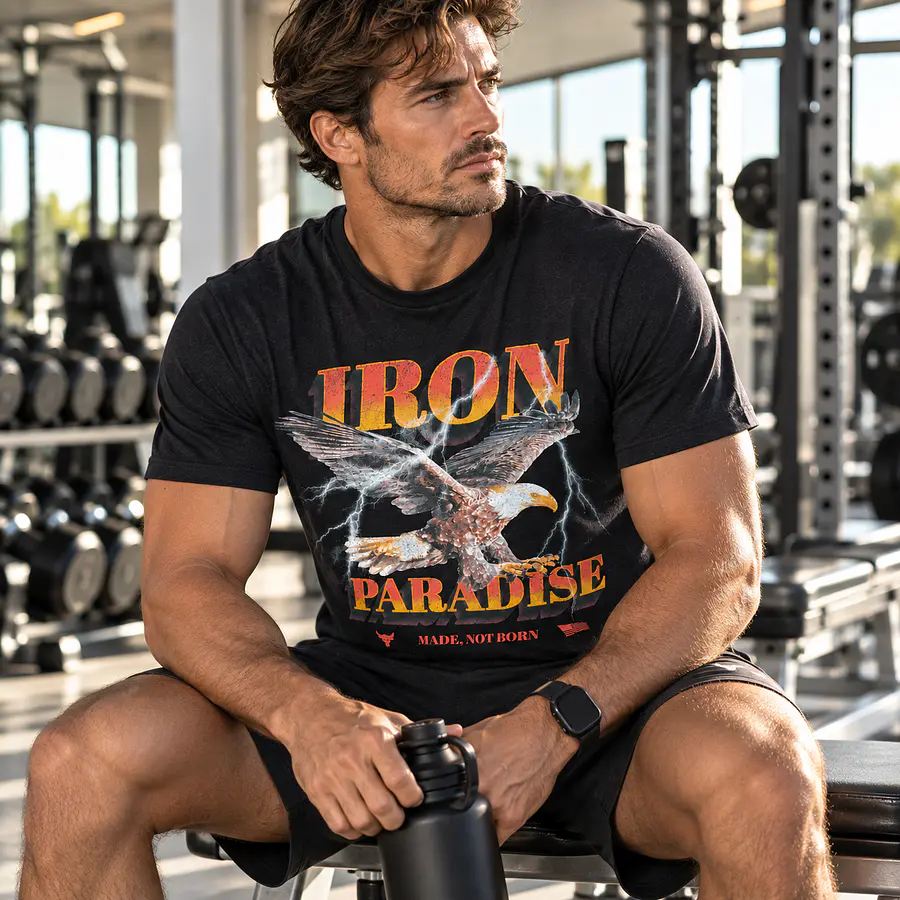 Polera Hombre Under Armour Project Rock Negra 6011001-001