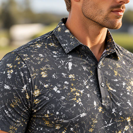 Polera Polo Golf Hombre Under Armour Playoff 2.0 Printed 1377297-044
