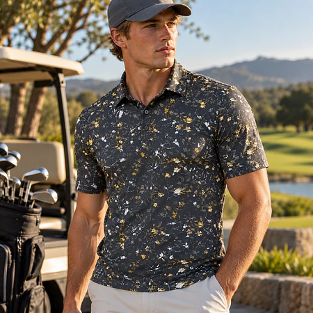 Polera Polo Golf Hombre Under Armour Playoff 2.0 Printed 1377297-044