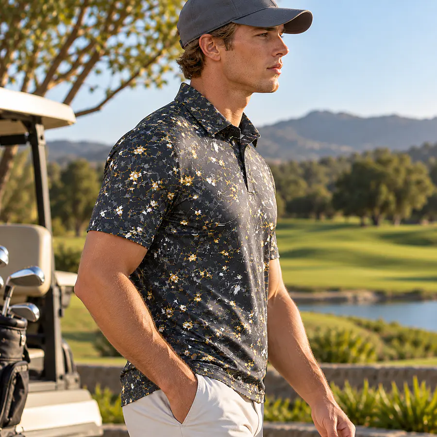 Polera Polo Golf Hombre Under Armour Playoff 2.0 Printed 1377297-044