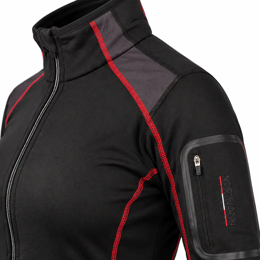 Polerón Deportivo Mujer Northland Fieldsensor STR Black 02-041851