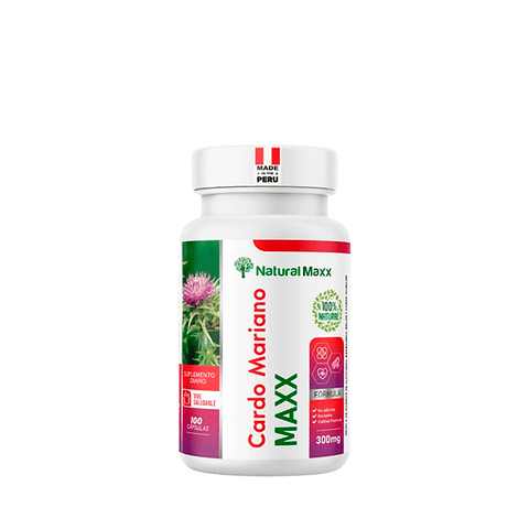 Cardo Mariano Maxx - 100 cápsulas