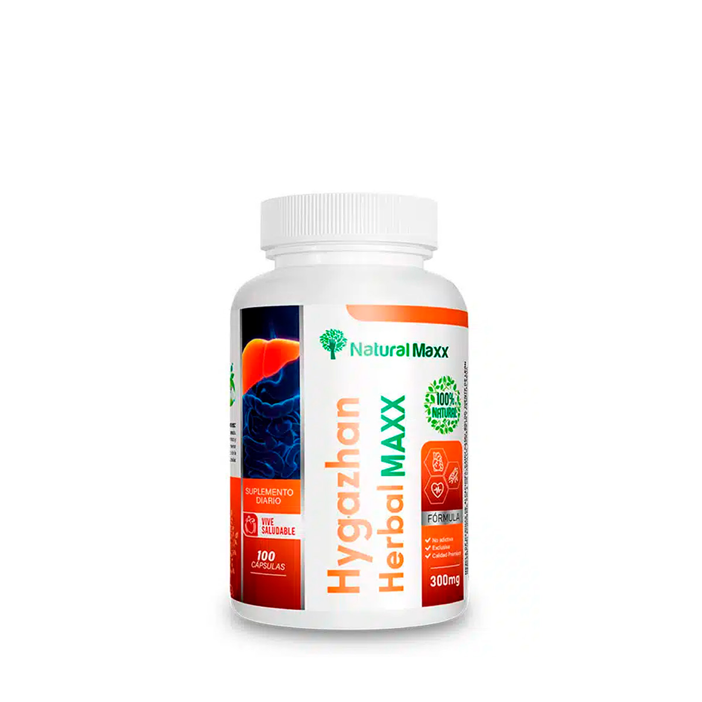 Hygazhan Herbal Maxx - 100 cápsulas 1
