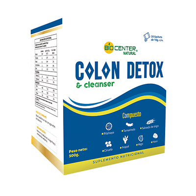 Colon detox - caja de 30 sobres x 10gr             