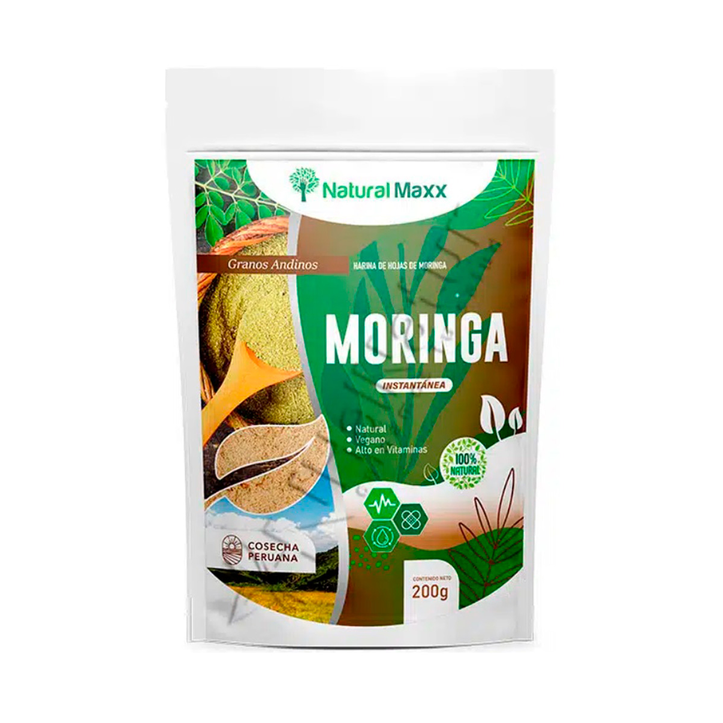 Harina de Moringa - Bolsa 200gr 1