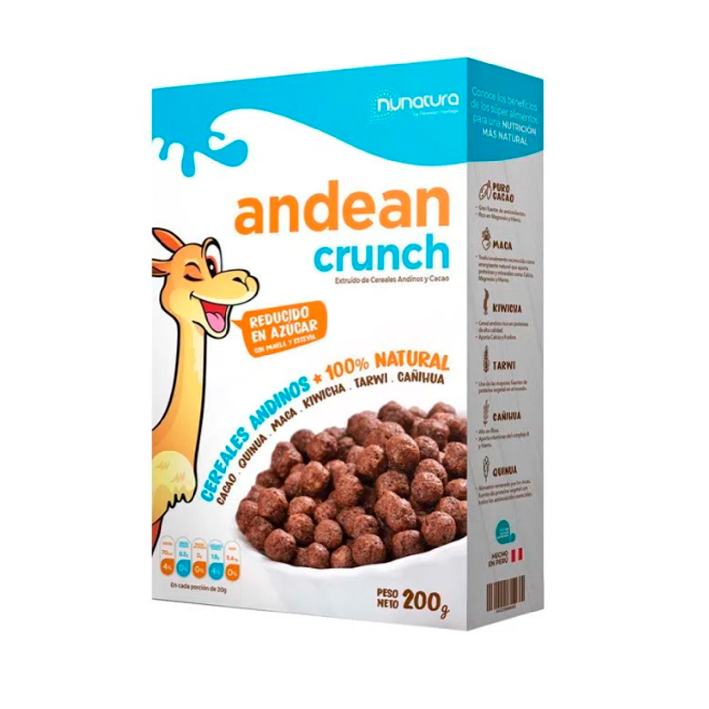 Andean crunch cereal - Caja 200gr 1