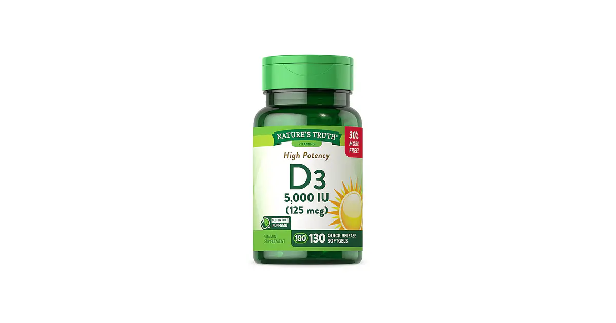 Vitamina D3 5000 UI (PARA IMPORTAR)