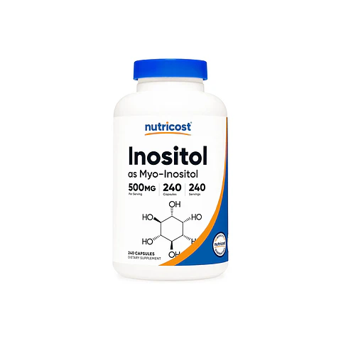 Inositol, 500 mg,  240 cápsulas
