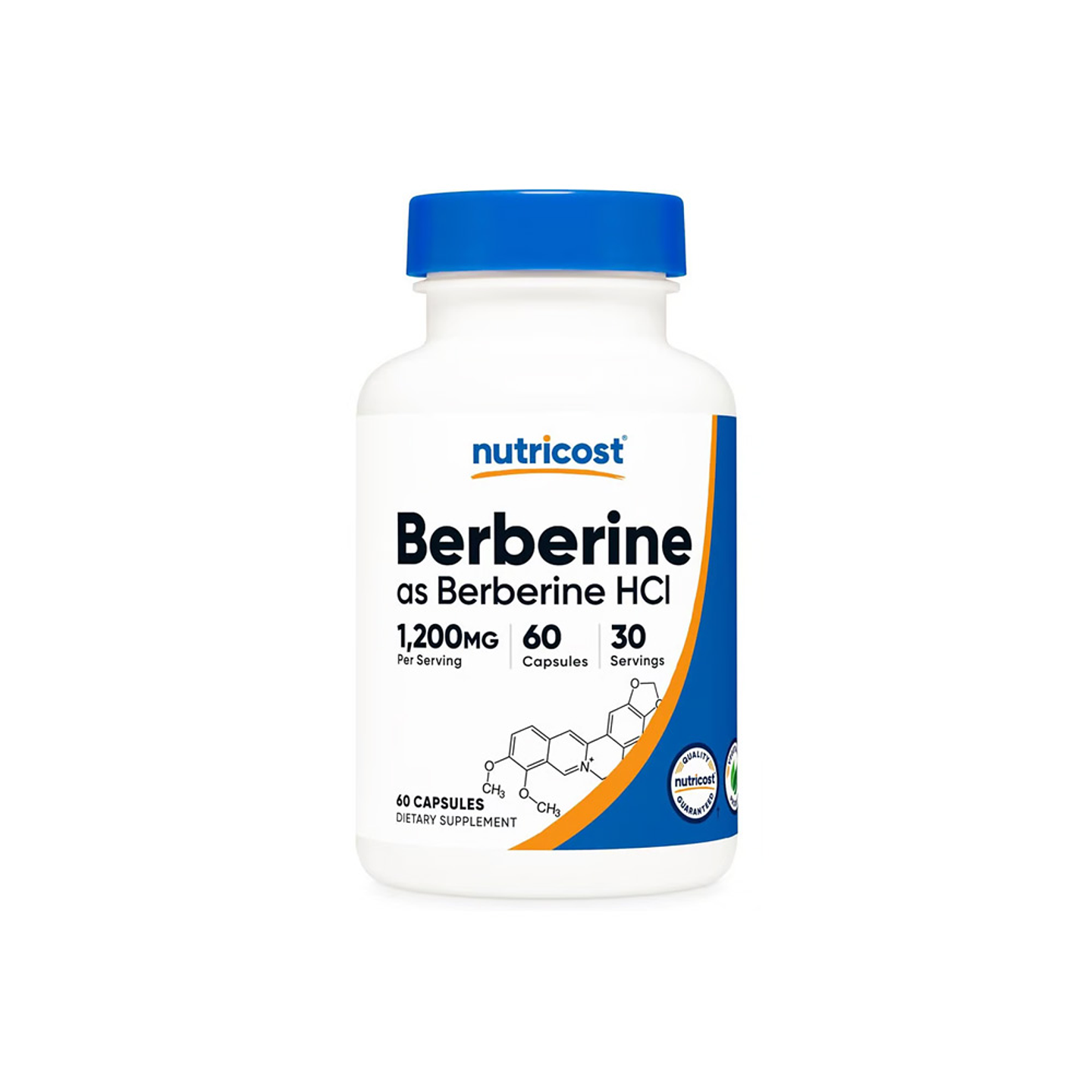 Berberina, 1200 mg por servicio - 60 cápsulas (PARA IMPORTAR) 1