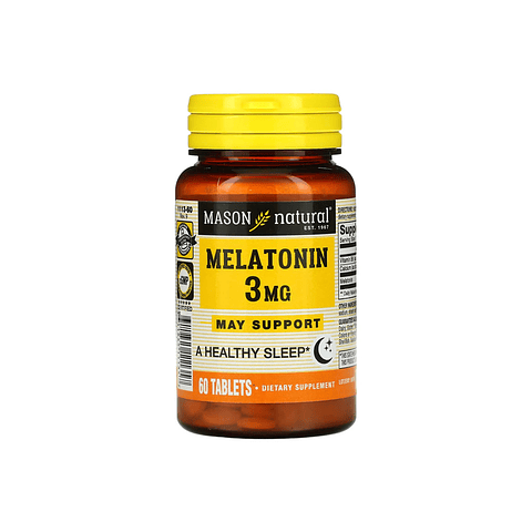 Melatonina 3 mg x 60 tabletas