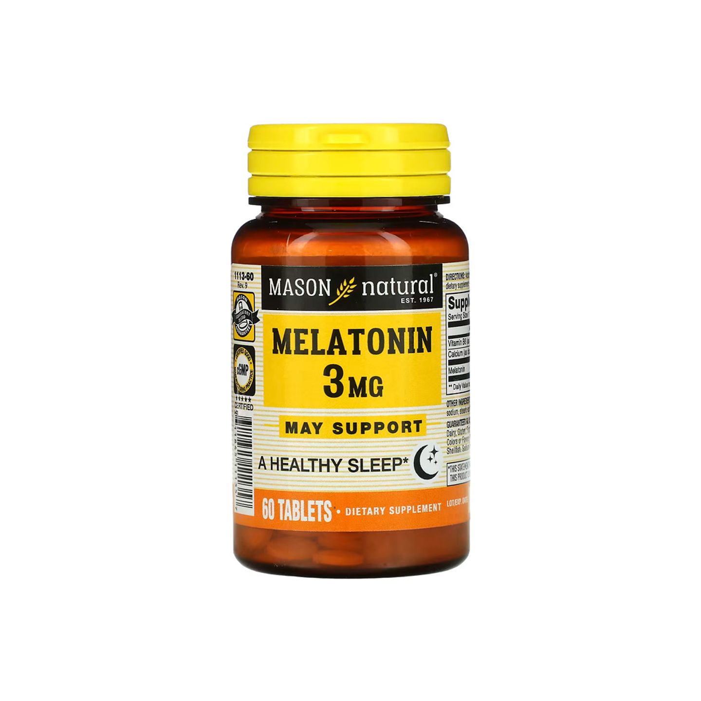 Melatonina 3 mg x 60 tabletas 1