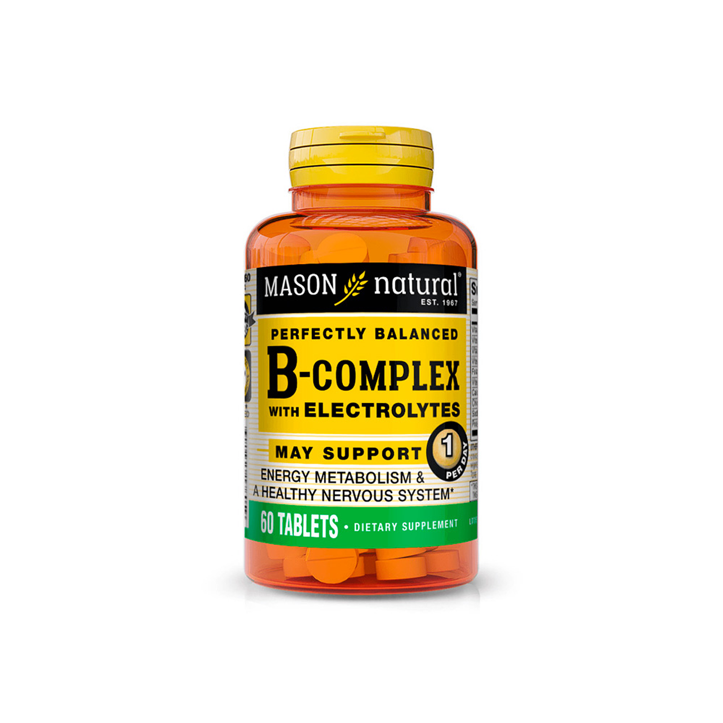 Complejo B con electrolitos - 60 tabletas 1