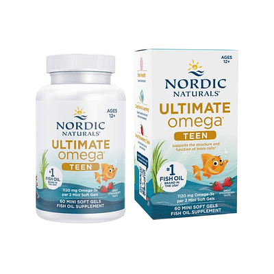 Ultimate Omega 2X Teen, de 12 a  18 años (USA) - 60 minicápsulas (PARA IMPORTAR)