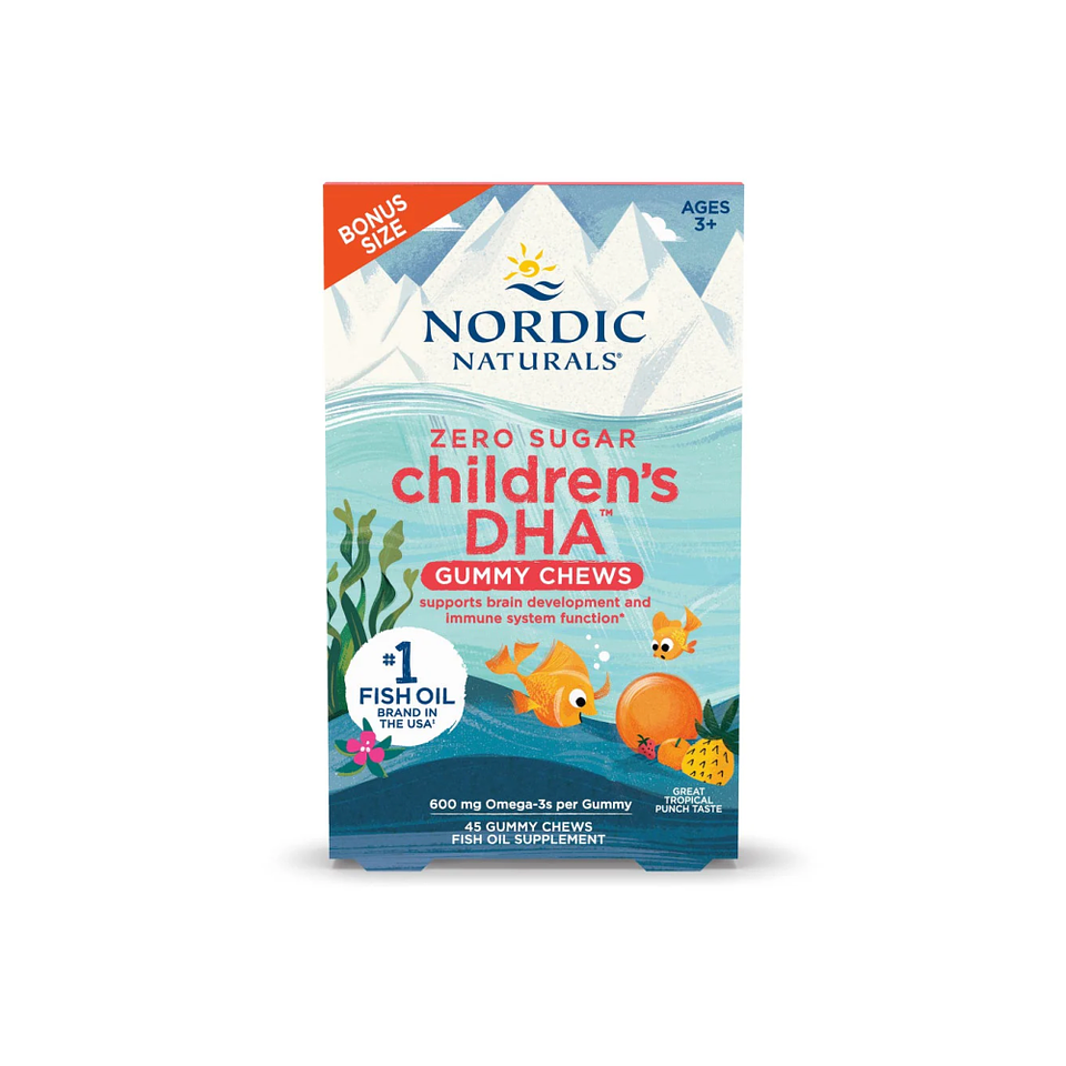 Children’s DHA Gomitas sin azúcar (USA) - 45 gomitas (PARA IMPORTAR) 1