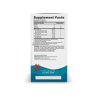 Complete Omega Junior, sabor limón– 90 mini cápsulas blandas (PARA IMPORTAR)