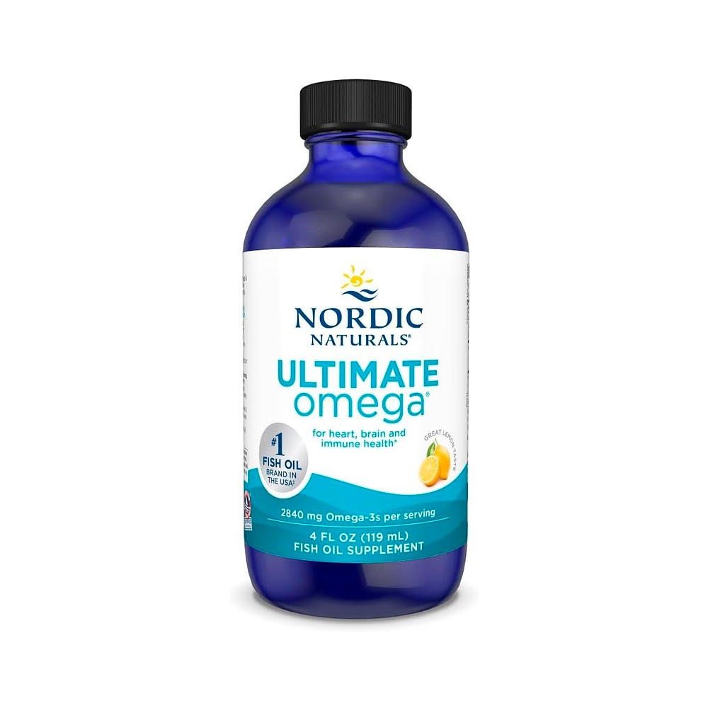 Ultimate Omega Líquido, sabor limón, 2840 mg de omega 3 por servicio - 119 ml (PARA IMPORTAR)