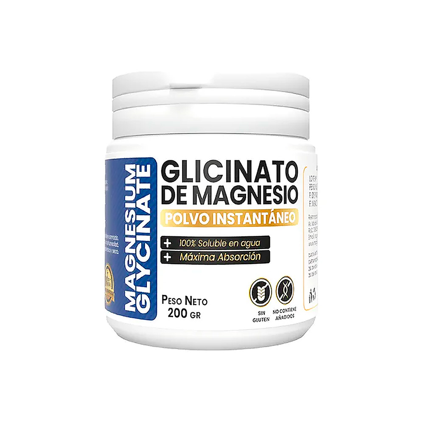 GLICINATO DE MAGNESIO,  POTE X 200 GR 1