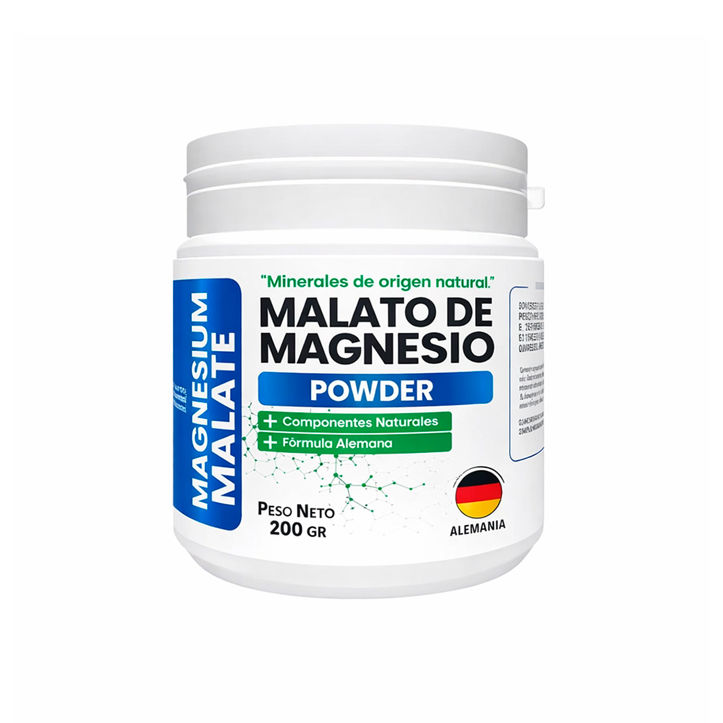 MALATO DE MAGNESIO, POTE X 200 GR 1