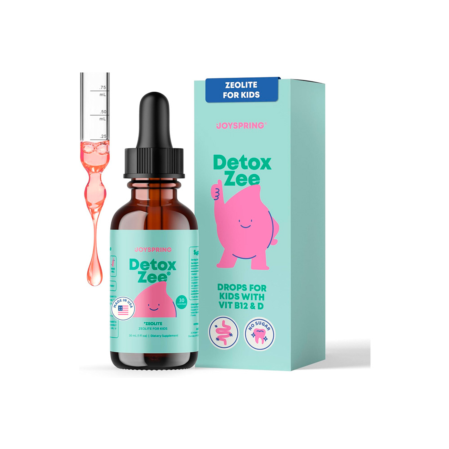 DetoxZee, de 3 años a más, desintoxicación natural  - 30 ml (PARA IMPORTAR) 1