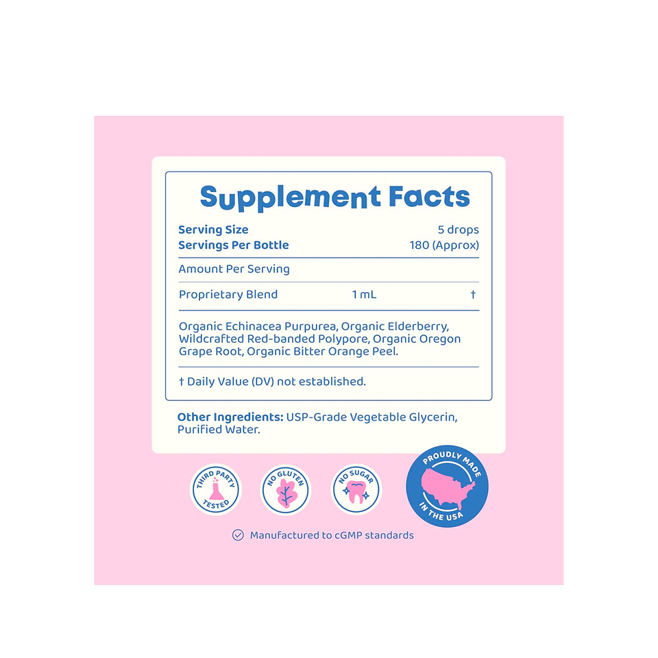 Inmune Boost, de 3 años a más, sistema inmunológico - 30 ml (PARA IMPORTAR) 2