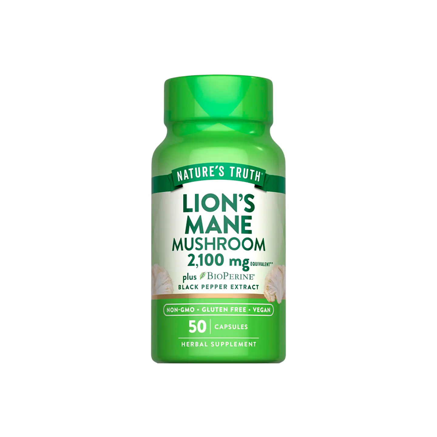 Melena de León Extracto 4:1,  2100 mg -  50 cápsulas (PARA IMPORTAR) 1
