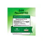 Saw Palmetto, 2400 mg por servicio (2 caps) - 120 cápsulas de liberación rápida (PARA IMPORTAR) - Miniatura 2