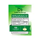 Vitamina D3, 5000 IU - 130 cápsulas blandas (PARA IMPORTAR) - Miniatura 2