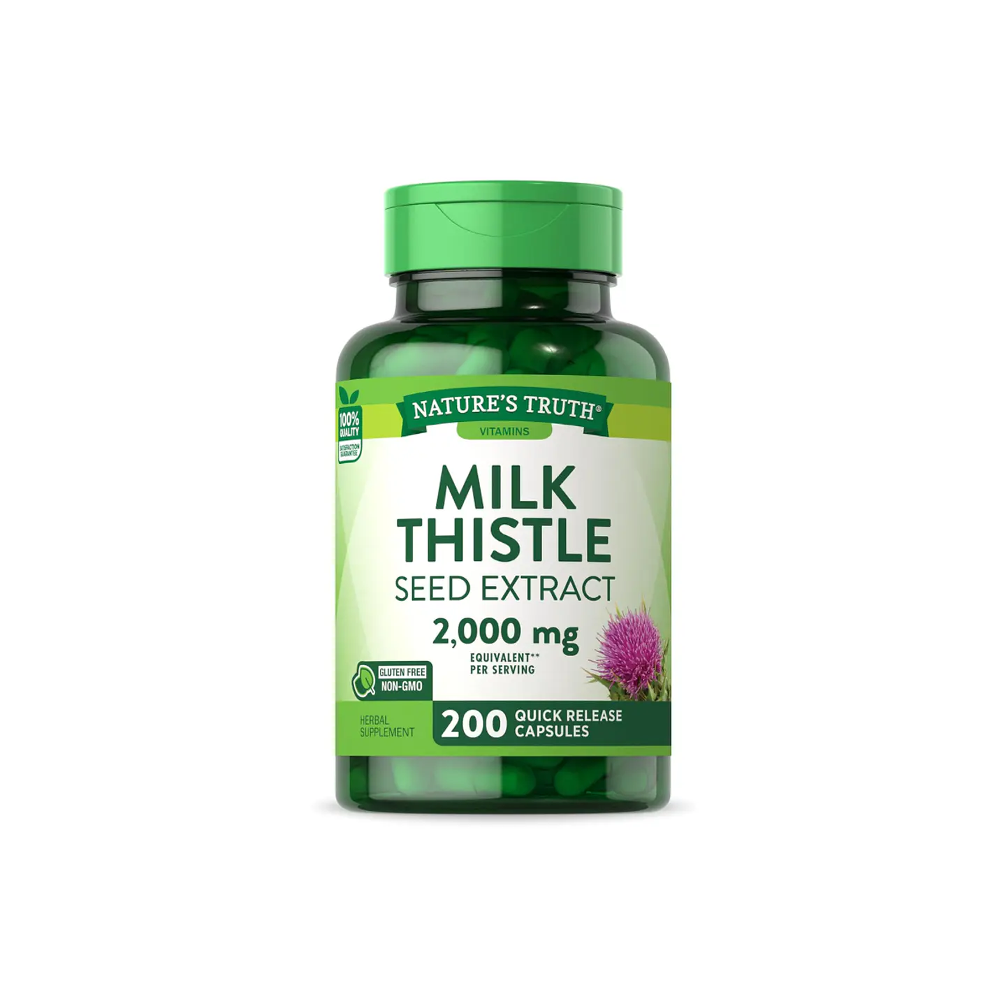 Cardomariano 2000 mg - 200 cápsulas de liberación rápida  1