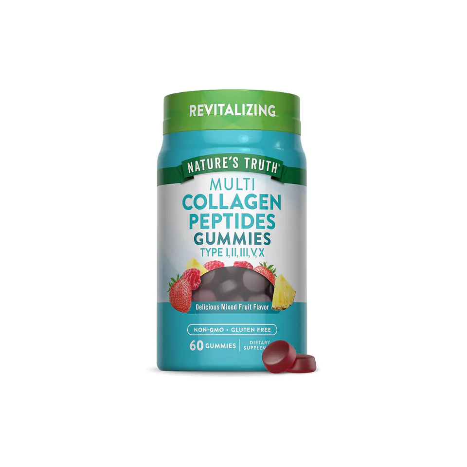 Péptidos de Colágeno Múltiple - 60 Gomitas 1