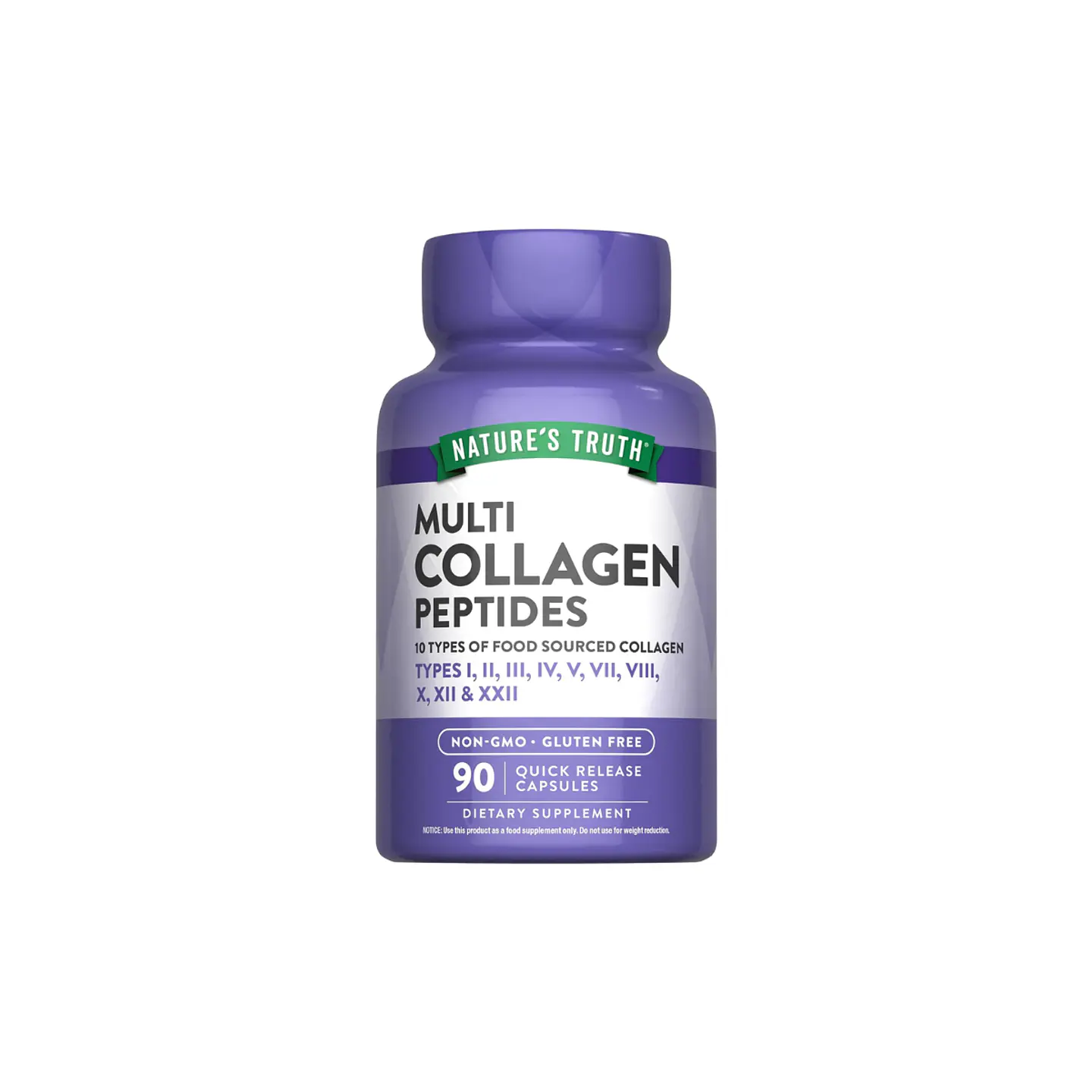Péptidos de Colágeno Múltiple - 90 cápsulas (22 servicios) 1