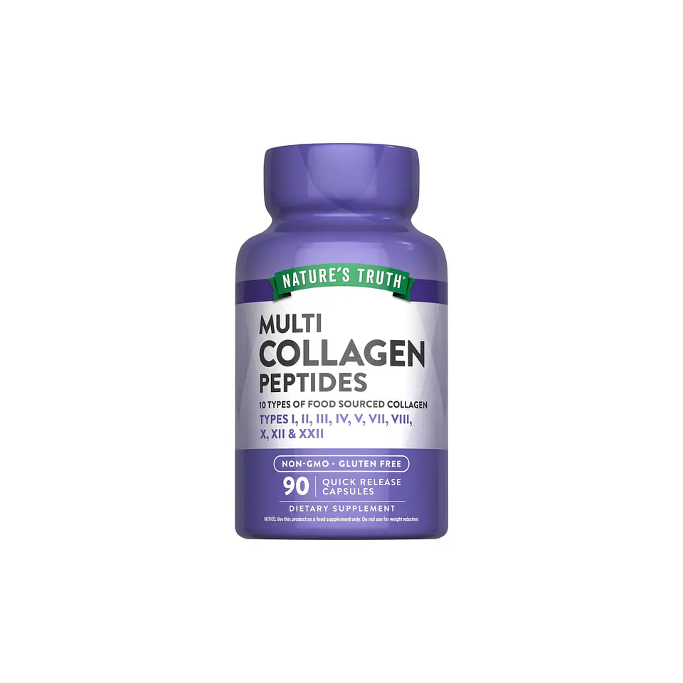 Péptidos de Colágeno Múltiple - 90 cápsulas (22 servicios) 1