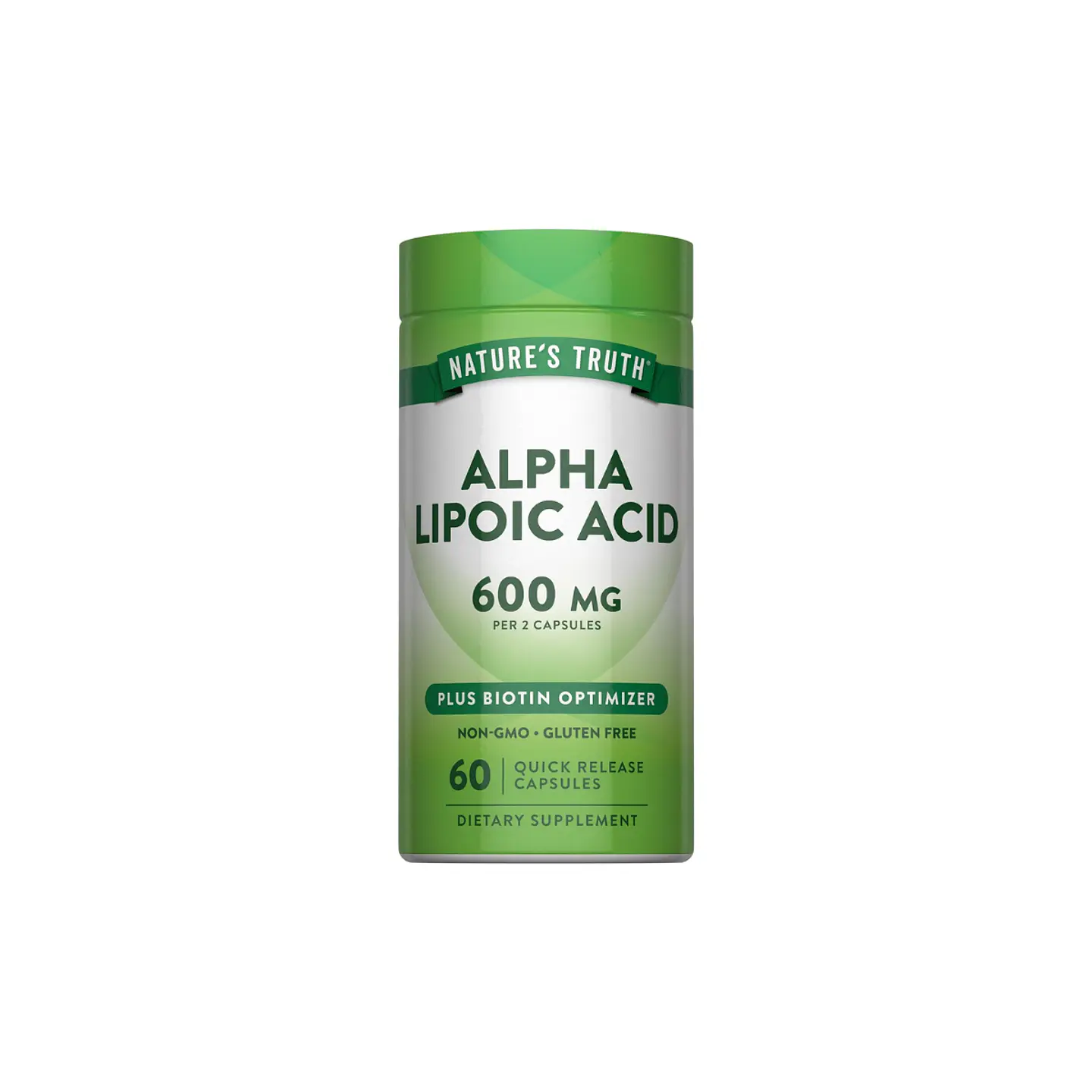 Ácido Alfa Lipoico 600 mg reforzado con Biotina 666 mcg por servicio - 60 cápsulas 1